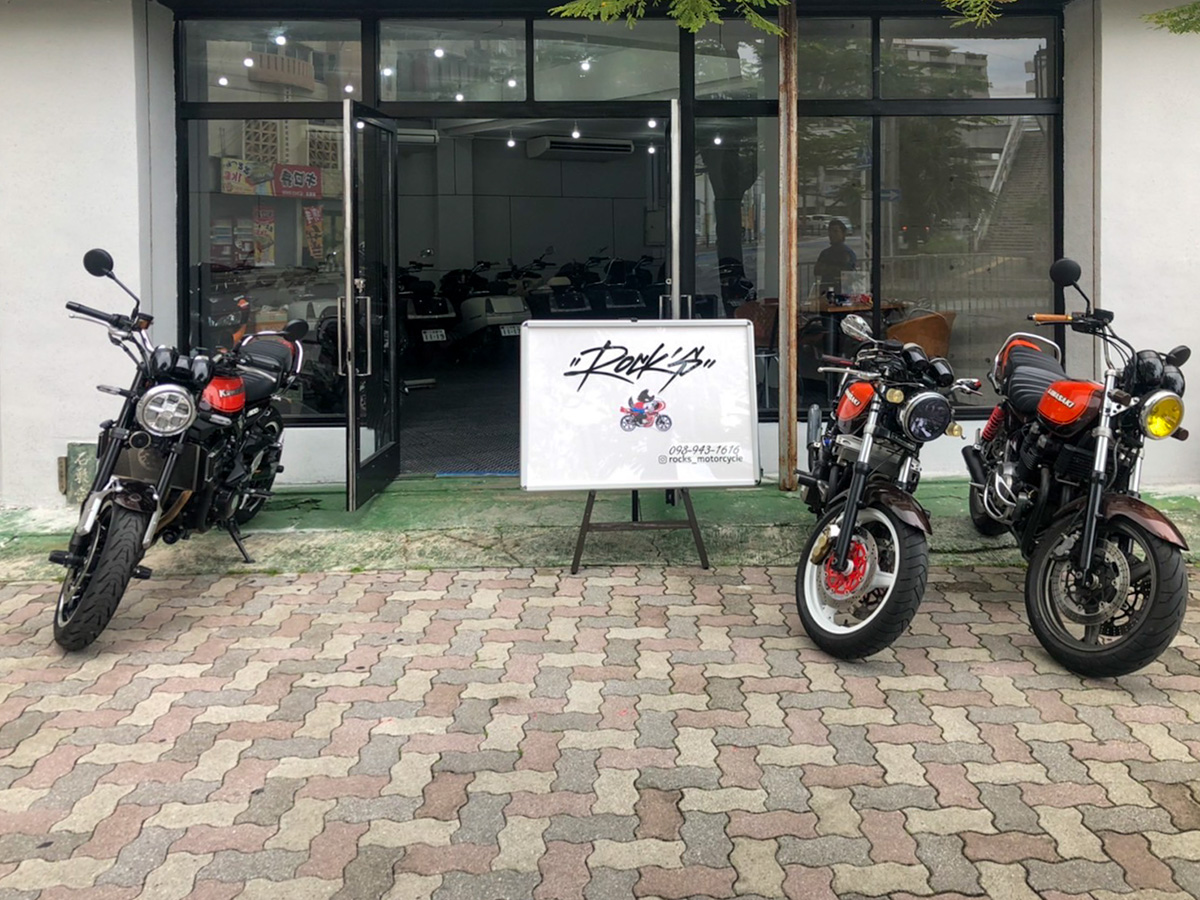 Rock's（ロックス）沖縄県那覇市泊のバイク販売・整備・カスタム・レンタルバイク概要